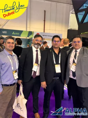 Alpha Aircraft Systems at MRO Middle East